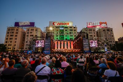 En enero de este año, la Orquesta Sinfónica Nacional de Chile y el Coro Sinfónico Universidad de Chile también brindaron conciertos gratuitos para la ciudadanía. 